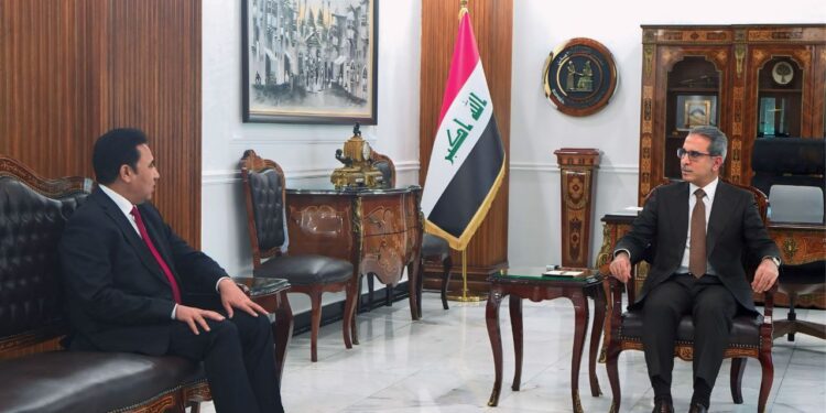 رئيس مجلس القضاء الأعلى يستقبل محافظ نينوى