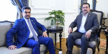 السوداني يستقبل ممثل العراق الدائم لدى اليونسكو