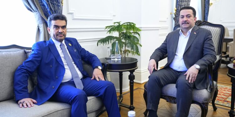 السوداني يستقبل ممثل العراق الدائم لدى اليونسكو