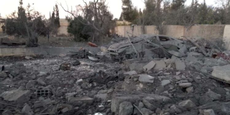 استهداف مواقع لـ”حركة النجباء” في دمشق