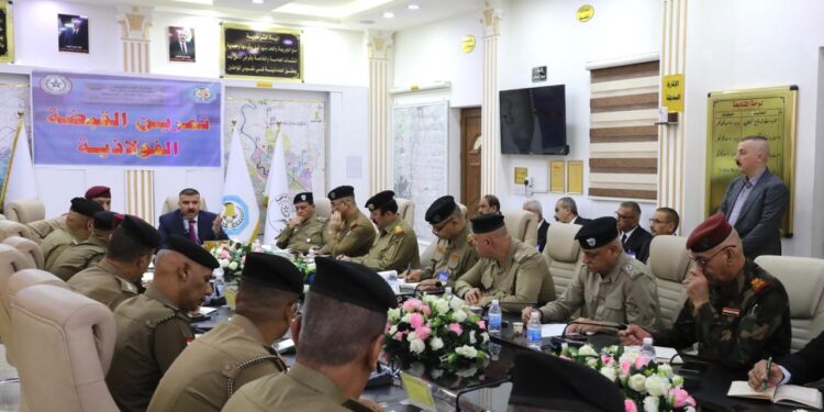 الاعلان عن تنفيذ تمرين القبضة الفولاذية للأمن المناطقي