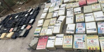 الاعلان عن إزالة ( 117 ) كابينة ضوئية متجاوزة في جانب الكرخ من بغداد
