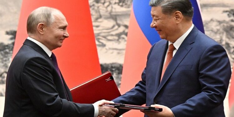 الرئيس الصيني ونظيره الروسي يؤكدان على تعميق الشراكة الشاملة