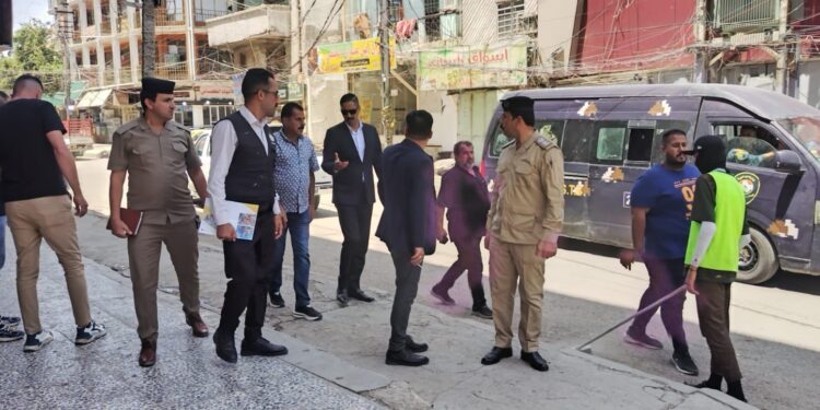 وفد من الداخلية يلتقي رئيس المجلس البلدي لمنطقة البتاويين