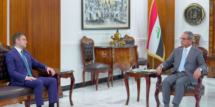 رئيس مجلس القضاء الاعلى يستقبل السفير الأذربيجاني