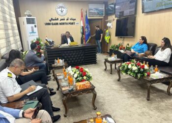 المدير العام لموانئ العراق يستقبل فريقا تابعا لمكتب الامم المتحدة معنيا بالمخدرات والجريمة UNODC