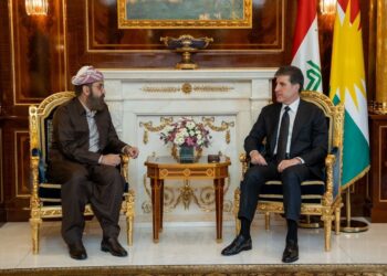 نيجيرفان بارزاني يلتقي أمير الإيزيديين في العراق والعالم