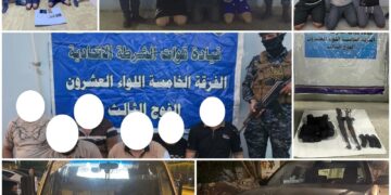 القبض على 14 متهما وفق مواد قانونية مختلفة في بغداد