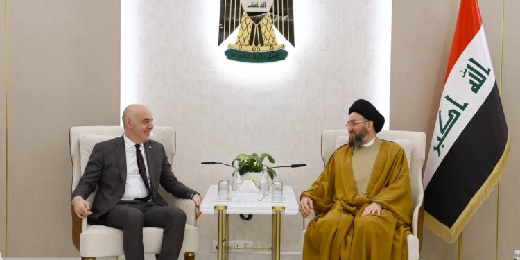 الحكيم يستقبل السفير التركي