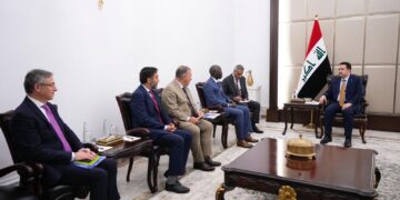 السوداني يستقبل نائب رئيس البنك الدولي لمنطقة الشرق الأوسط وشمال أفريقيا