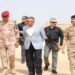 وزير الداخلية ونائب قائد العمليات المشتركة يصلان الى منفذ عرعر الحدودي