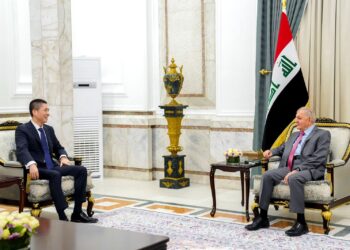 رئيس الجمهورية يستقبل السفير الصيني