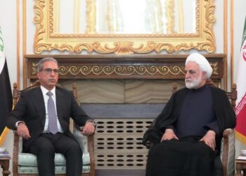 رئيس مجلس القضاء الأعلى يلتقي نظيره الايراني في طهران نظيره الايراني