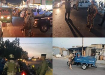 تنفيذ عمليات بحث وتفتيش ضمن مناطق محيط العاصمة من قبل قيادة عمليات بغداد