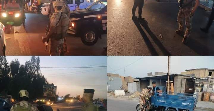 تنفيذ عمليات بحث وتفتيش ضمن مناطق محيط العاصمة من قبل قيادة عمليات بغداد