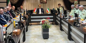 وزير الداخلية يبحث مع المسؤولين في كلية الشرطة الايرانية “تعزيــز التعاون في مجال تبادل الخبرات”