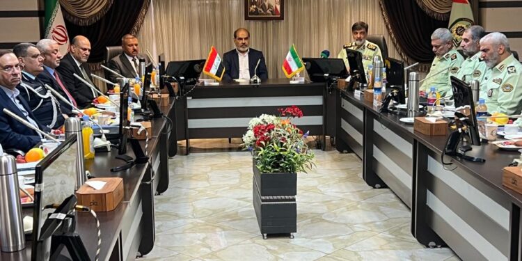 وزير الداخلية يبحث مع المسؤولين في كلية الشرطة الايرانية “تعزيــز التعاون في مجال تبادل الخبرات”