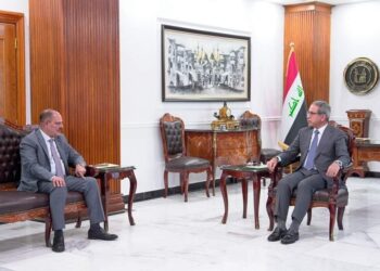 رئيس مجلس القضاء الاعلى يستقبل نقيب الصحفيين العراقيين