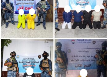 القبض على (7) متهمين بمواد قانونية مختلفة في بغداد