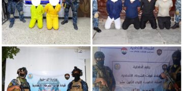 القبض على (7) متهمين بمواد قانونية مختلفة في بغداد