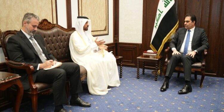 المندلاوي يلتقي الأمين العام للشبكة العربية للمؤسسات الوطنية لحقوق الإنسان