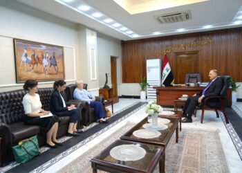 رئيس المحكمة الاتحادية العليا يلتقي السفيرة الالمانية