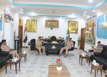 قائد القوات البرية يصل الى قيادة عمليات ديالى