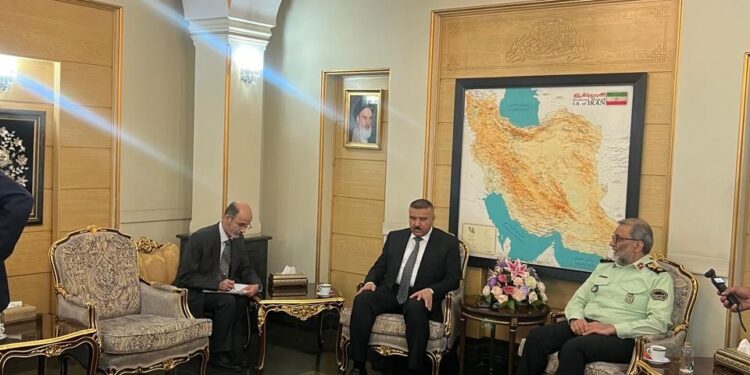 وزير الداخلية يصل الى طهران