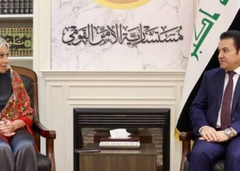 الاعرجي وبلاسخارات يشددان على اهمية اغــــلاق مخيم الهول