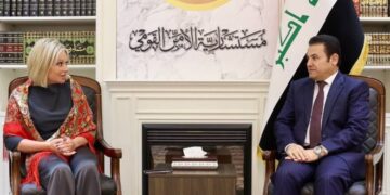الاعرجي وبلاسخارات يشددان على اهمية اغــــلاق مخيم الهول