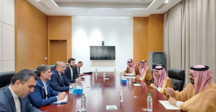 طهران والرياض تناقشان ملف غزة