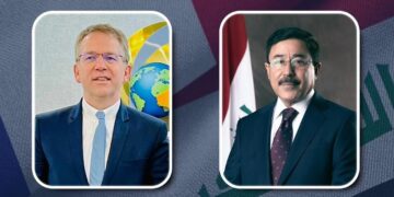 محافظ البنك المركزي يستقبل السفير الفرنسي