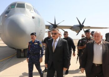 وزير الداخلية يصل إلى ميسان