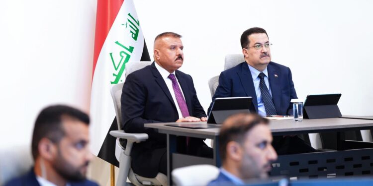 السوداني يدشن مركز بيانات رقمي في وزارة الداخلية