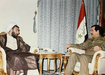 مرشح لرئاسة إيران ينشر صوره مع صدام حسين