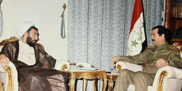 مرشح لرئاسة إيران ينشر صوره مع صدام حسين