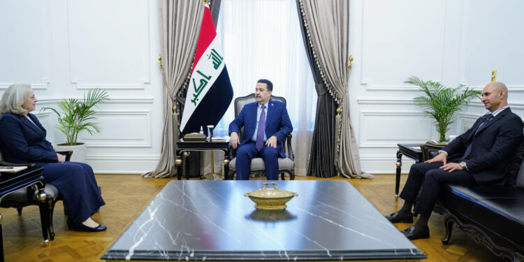 السوداني يلتقي السفيرة ألامريكية