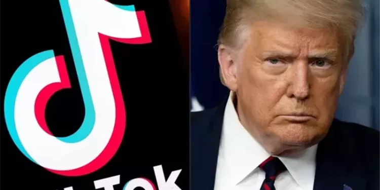 بعدما أطلق حسابا على التطبيق الصيني ,,, ترامب يتعهد بــ”عدم حظر تيك توك”