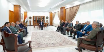 رئيس مجلس القضاء الأعلى يستضيف اجتماع مشترك لمحكمة التمييز والمحكمة الاتحادية