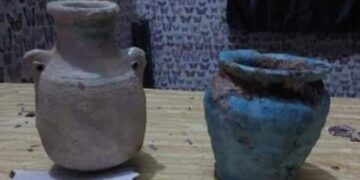 الديوانية .. حماية الآثار والتراث تعثر على قطعتين أثريتين تعودان لعصور مختلفة