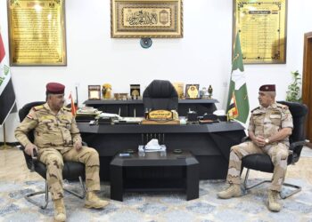 نائب قائد العمليات المشتركة يصل إلى ديالى