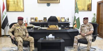 نائب قائد العمليات المشتركة يصل إلى ديالى