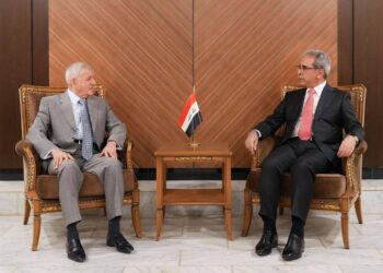 رئيس مجلس القضاء الاعلى يستقبل رئيس الجمهورية