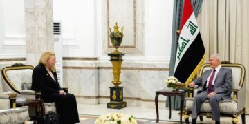 رئيس الجمهورية يستقبل السفيرة الكندية
