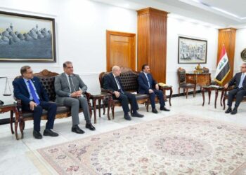 رئيس مجلس القضاء الأعلى يستقبل وزير التربية