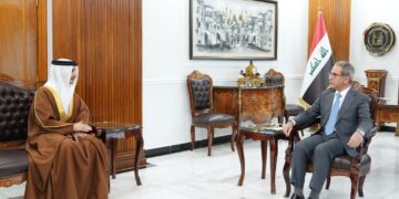 القاضي زيدان يستقبل سفير البحرين