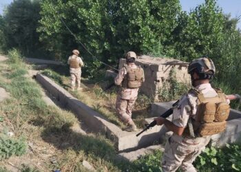 تنفيذ عمليات بحث وتفتيش مناطقي واستطلاع مسلح في مناطق جنوب بغداد