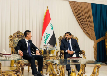 الاسدي يستقبـــل السفير الصيني