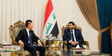 الاسدي يستقبـــل السفير الصيني