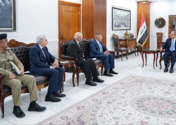 فائق زيدان يستقبل وزير الداخلية والوفد المرافق له